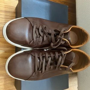 Cole Haan Grand Pro Tennis Shoe in Chestnut